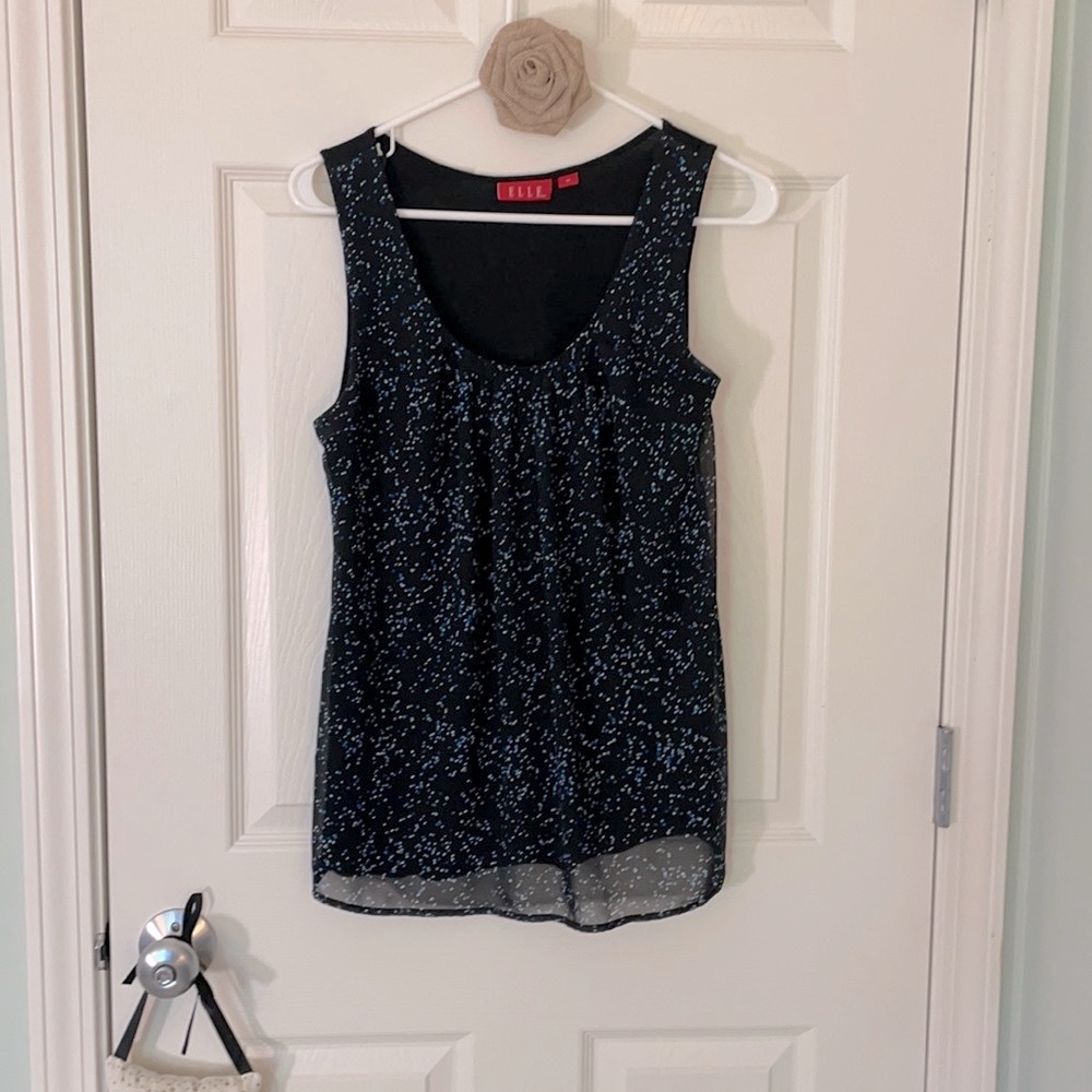 Sleeveless Shell Top by Elle